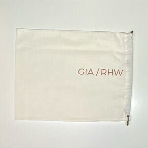 GIA/RHW | Dust Bag | Ivory/Brown | W 11 x H 14 inch